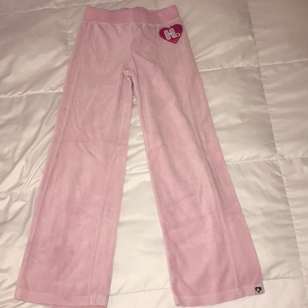 Harajuku Lovers Girls light pink sweat pants